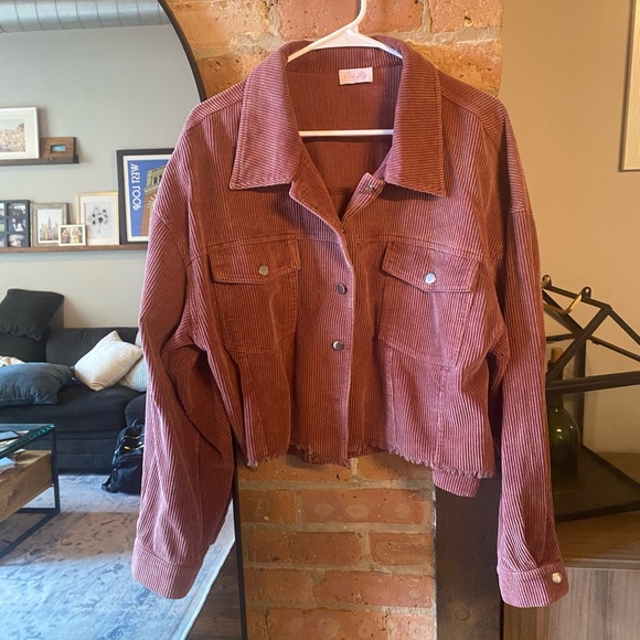 Pink Lily - corduroy jacket - Picture 5 of 6